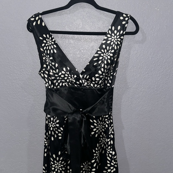 TED BAKER London Black Silk Dress Size 2 - Picture 3 of 7